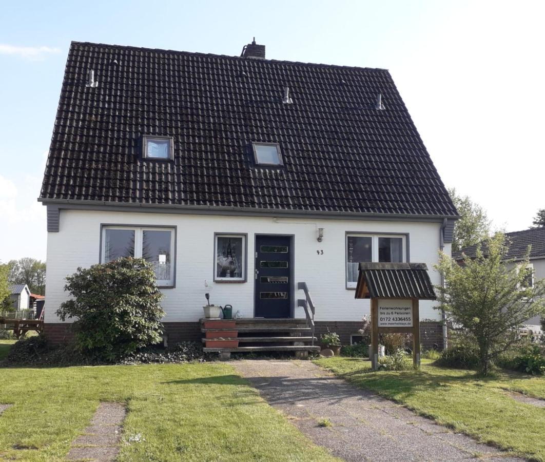 Ferienwohnung Luisa Im Haus Maarten Cuxhaven Bagian luar foto